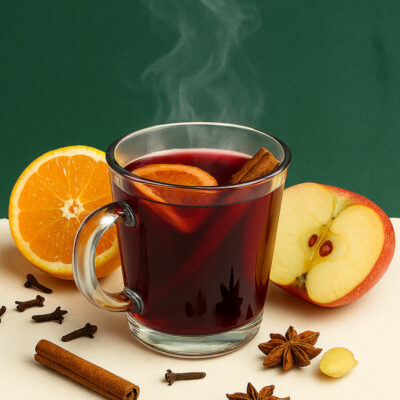 Zuckerfreier und alkoholfreier Glühwein